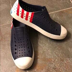 Red white and blue Natives